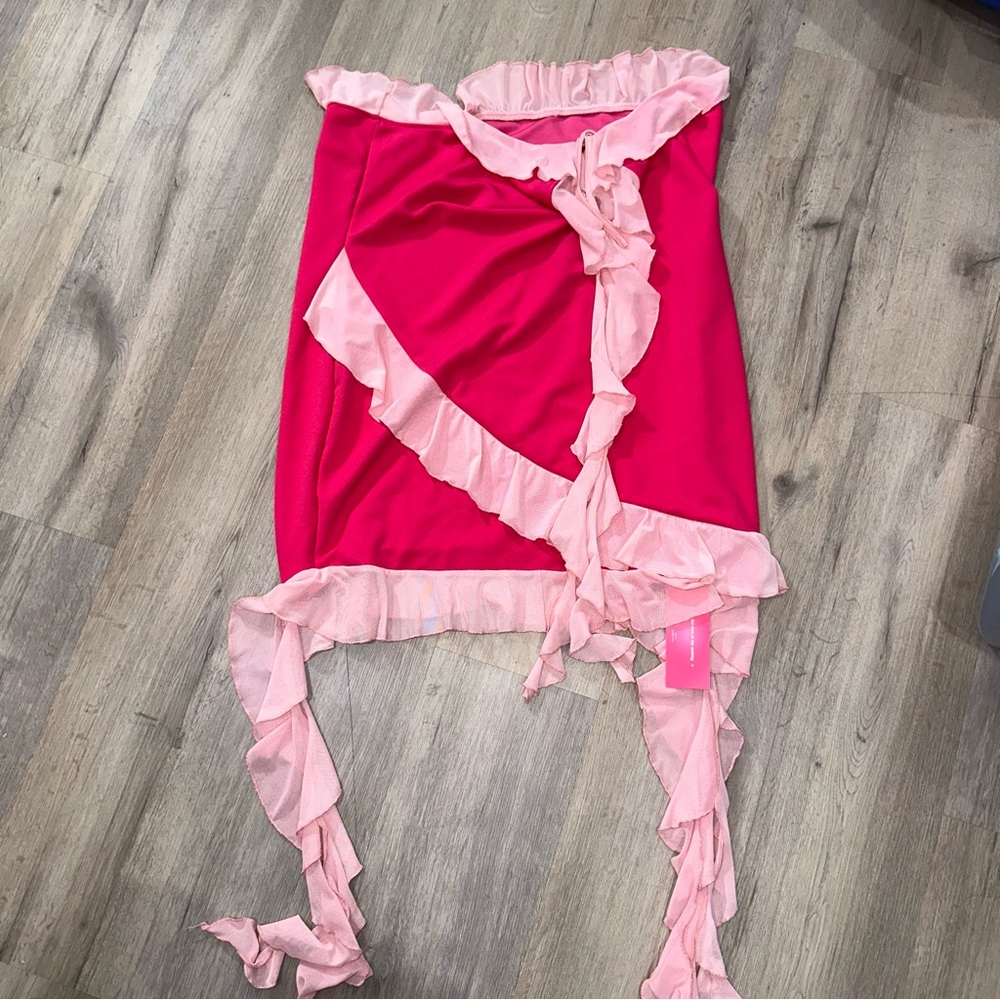 Pink Halter Dress